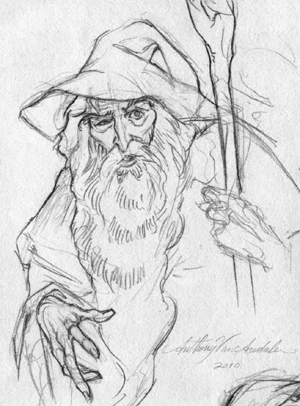 gandalf coloring pages - photo #19