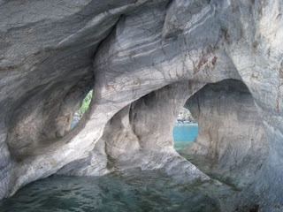 The Marble Caves of Rio Tranquilo