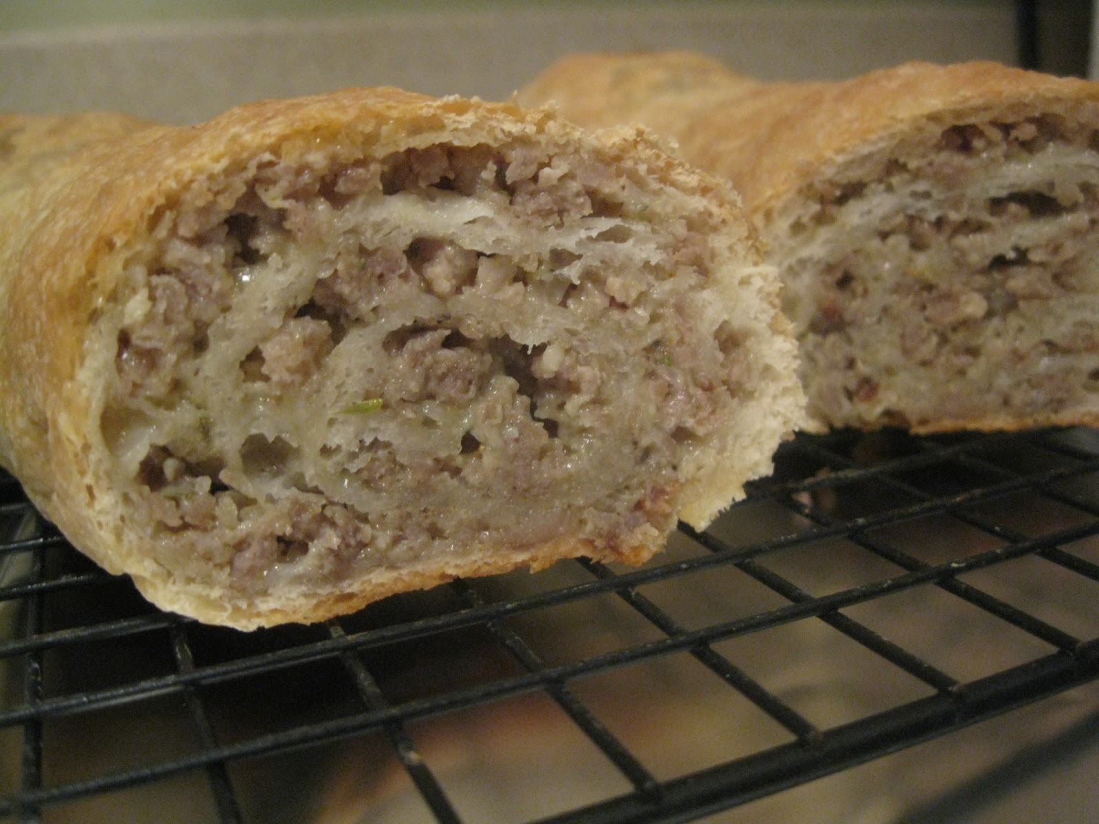 I Hope You're Hungry Lazy Sausage Bread