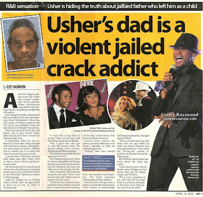 usher Usher Dad Dies 
