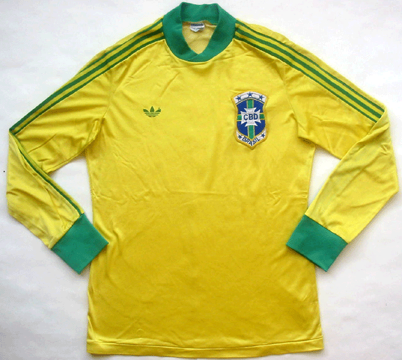 Adam Saaks Designer JERSEY BRAZIL WORLD CUP 19781980