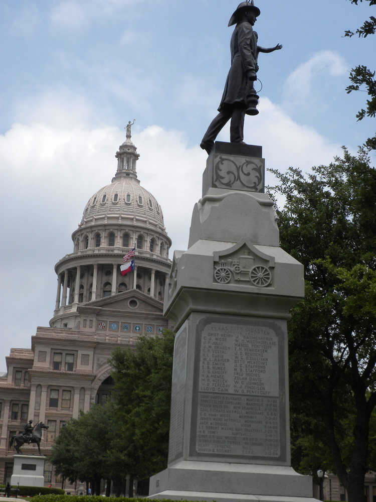 Austin, Texas Daily Photo Statues
