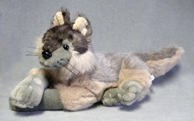Toy Stuffed Wolf Cub