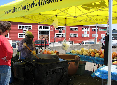 Humdinger Kettlecorn at Astoria, Oregon, Sunday Market