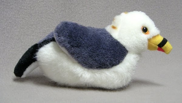 stuffed seagull