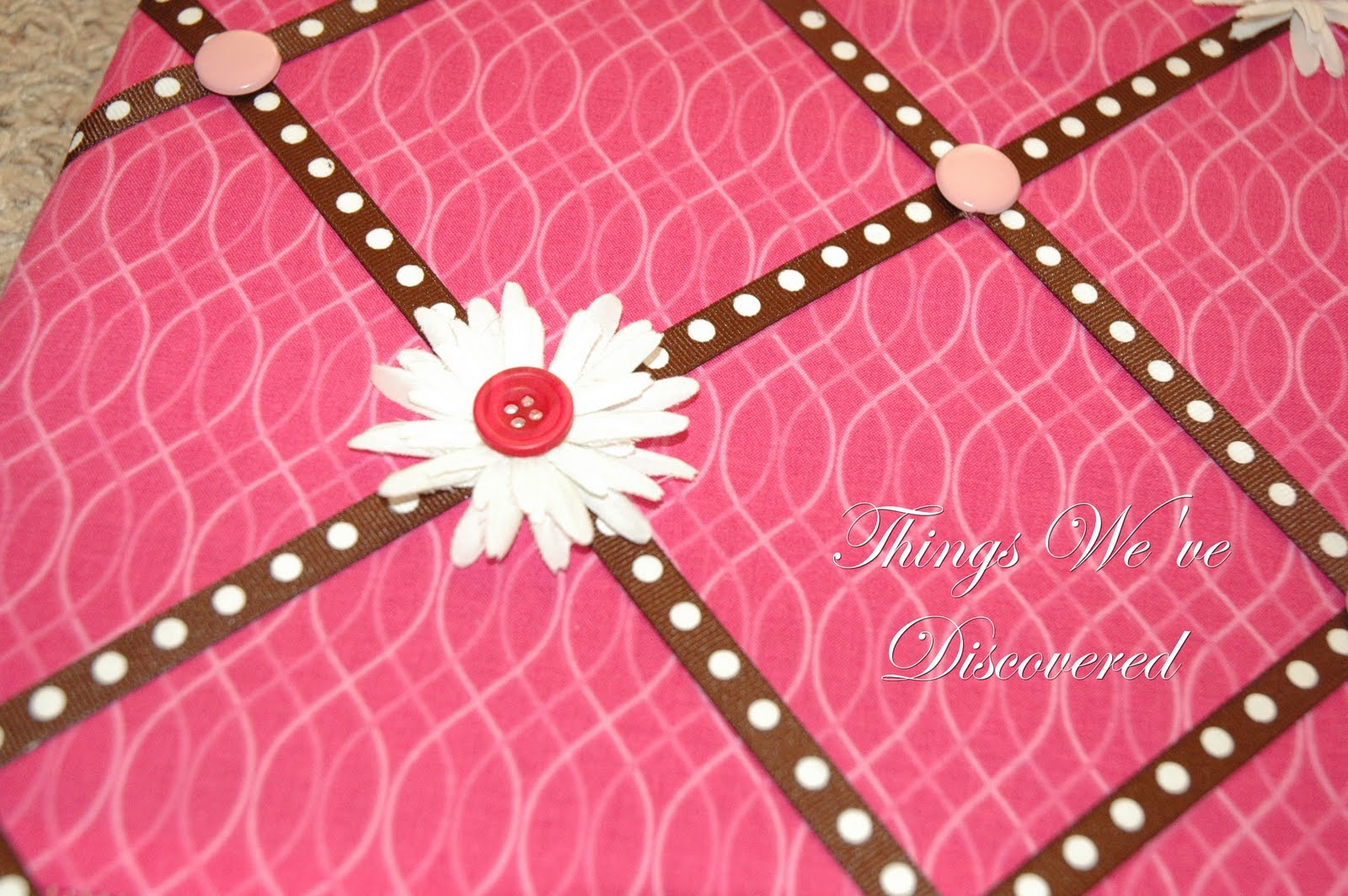 Things We've Discovered Girls Bulletin Board