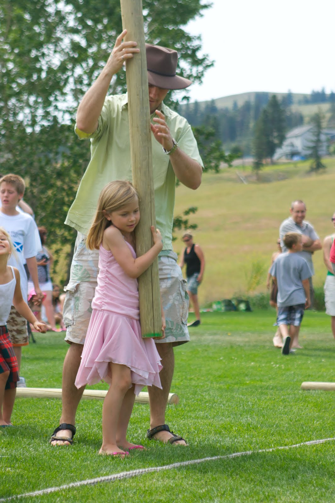 Self Portrait 365 Challenge Caber Toss