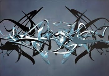 Six Design Alphabet Wildstyle graffiti