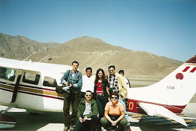 Am aterizat la Nazca Avion Cessna la Nazca