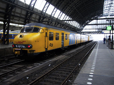 Tren in gara Amsterdam