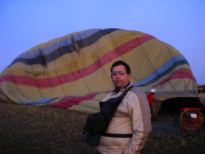 Balon in savana africana