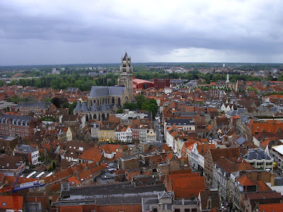 Panorama orasului Brugge