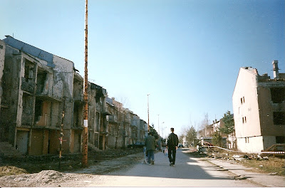 Imagini Sarajevo: urmele razboiului in Sarajevo, printre mine
