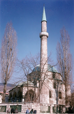 Obiective turistice Bosnia: moscheea din Sarajevo