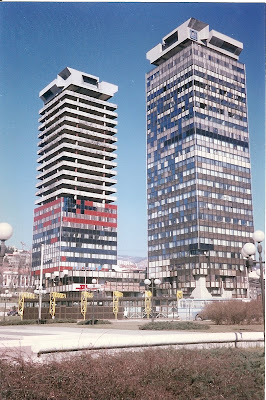 Imagini Sarajevo: centrul de presa olimpic