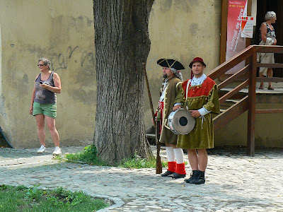 Imagini Romania: Vestitorii cetatii Sighisoara
