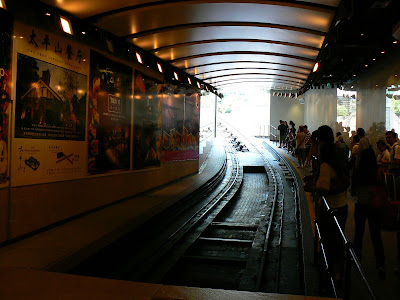Imagini Hong Kong: statia Victoria Tram din oras