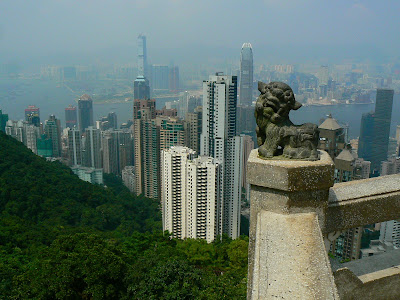 Obiective turistice Hong Kong: panorama de pe Victoria Peak