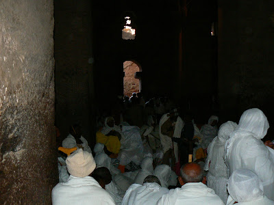 Imagini Etiopia: credinciosi ortodocsi la Lalibela