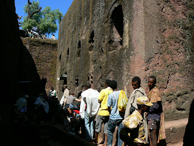 Obiective turistice Etiopia: Bet Golgota Lalibela
