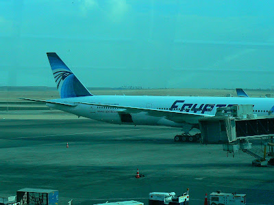 Imagini Egipt: avion EgyptAir Cairo - Larnaca