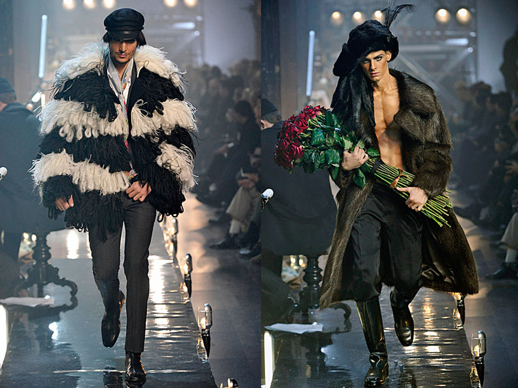 John Galliano Menswear Fashion Show, Collection Fall Winter 2011