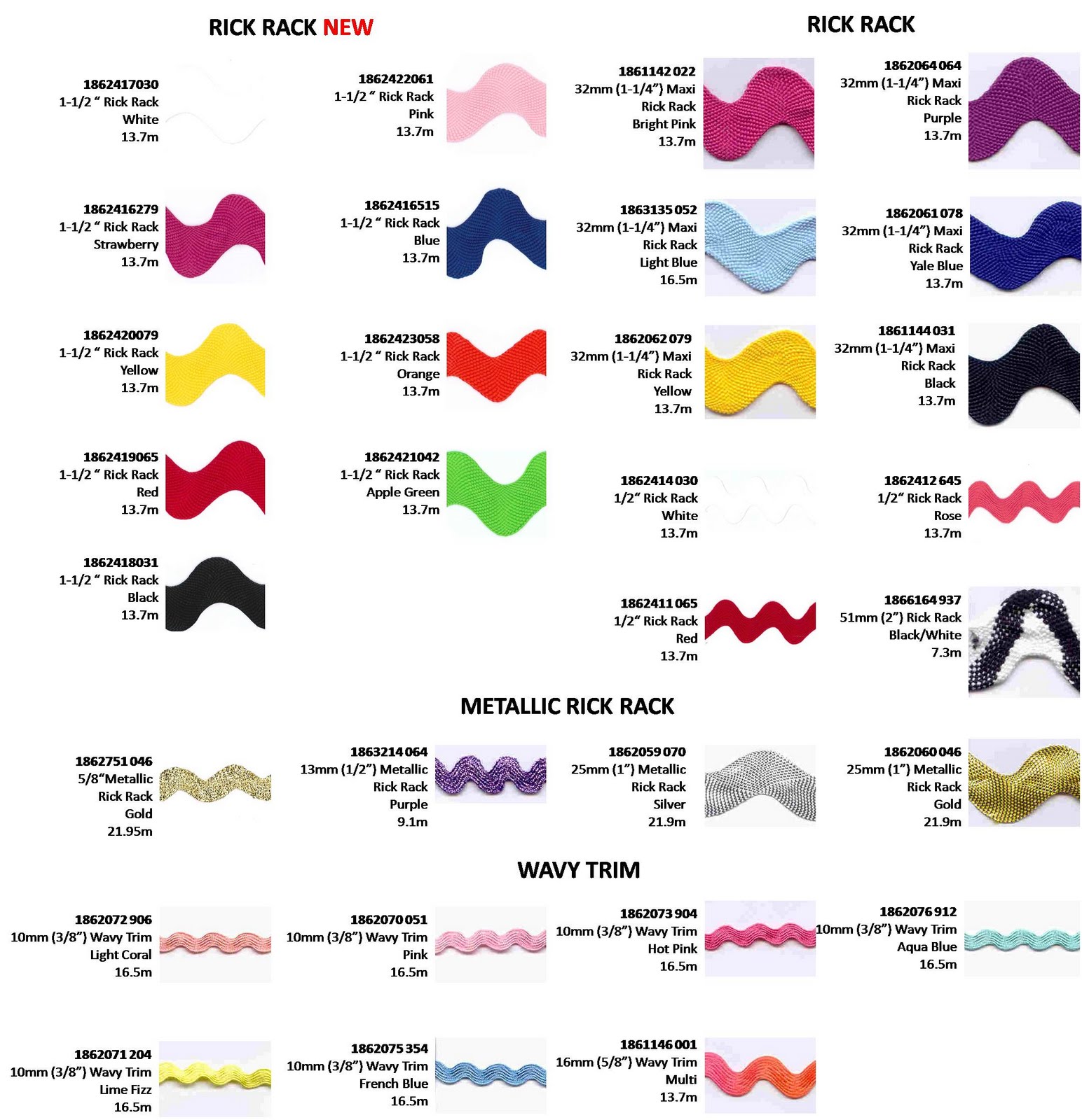 Simplicity Creative Group: Wrights Trim Range