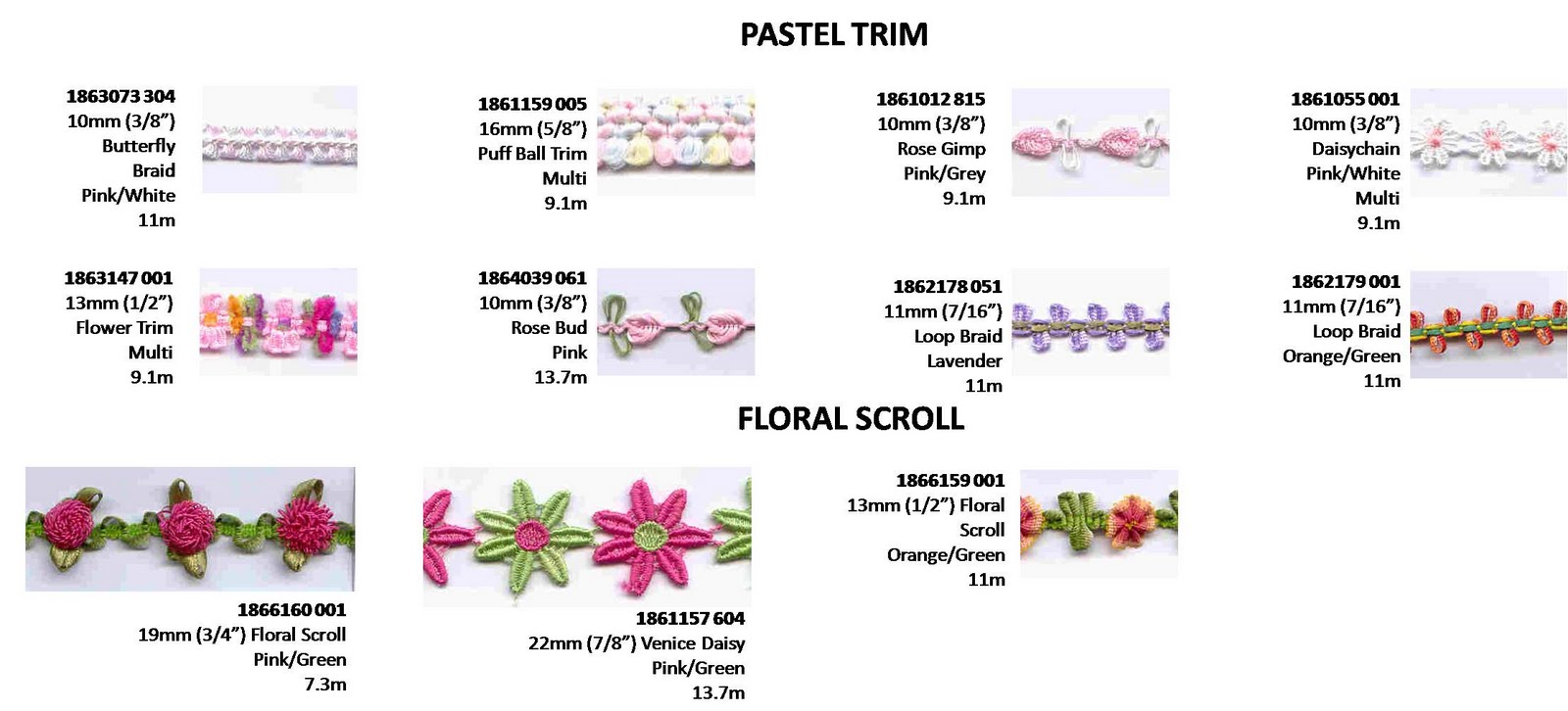 Simplicity Creative Group Wrights Trim Range