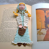 Jill with Pail reading character Bookmark Pattern (PDF File)