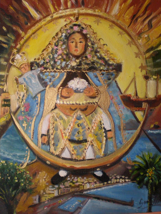 VIRGUEN DE LAS NIEVES y alegoría