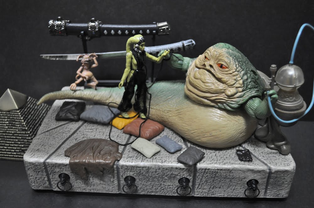 BIG DADDY TOYS: Star Wars : Jabba's Throne Wall Mart Exclusive.