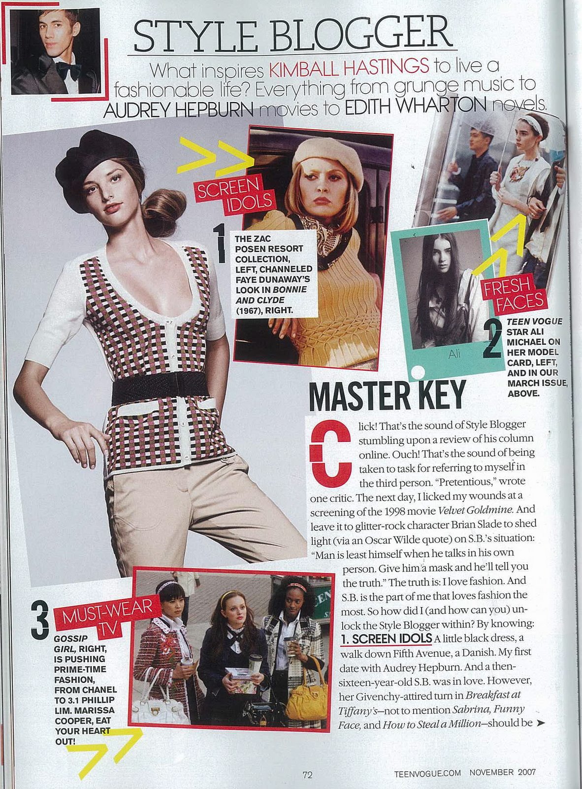 Lucy's media Blog Analysis of Vogue magazine