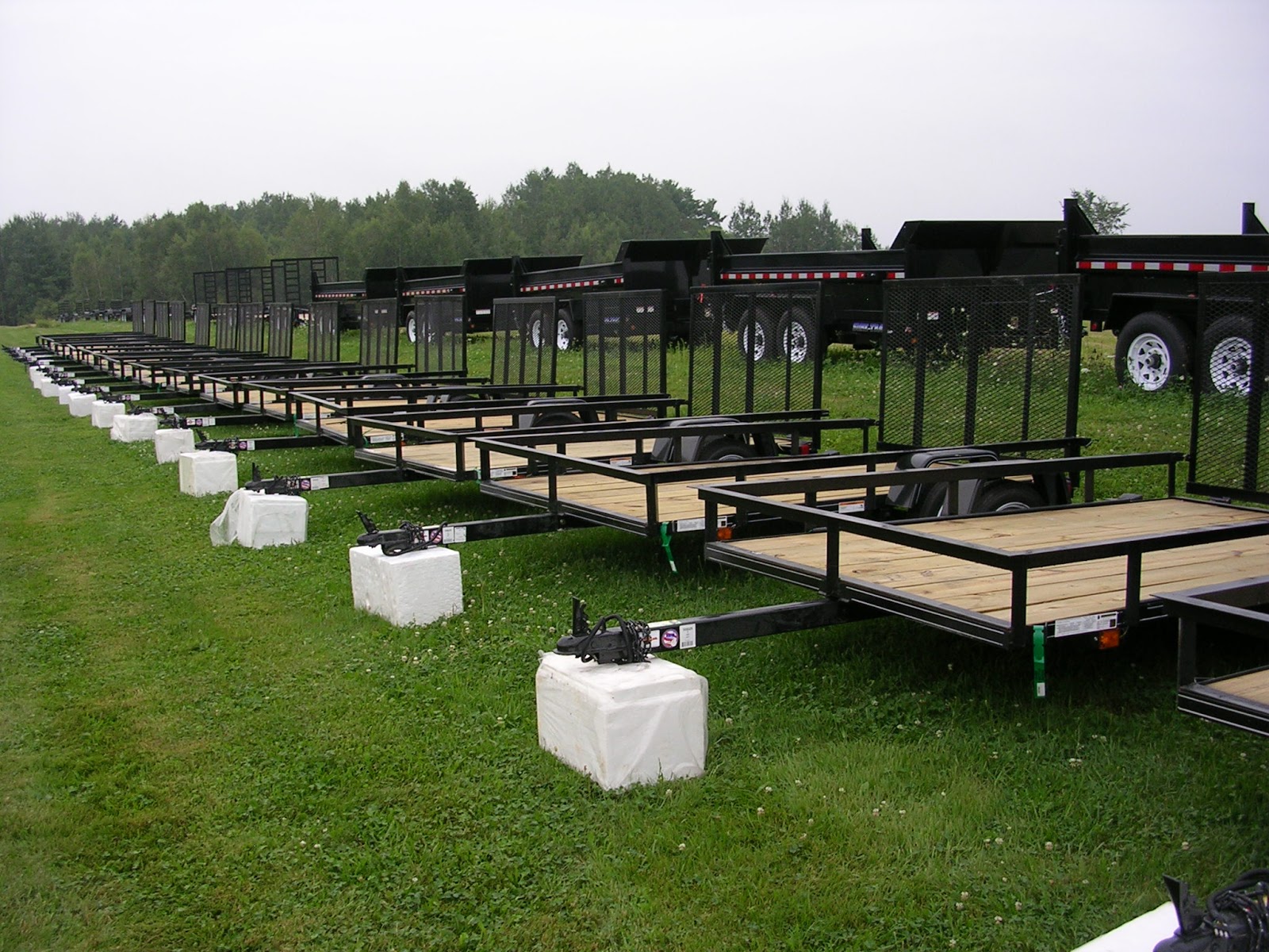 Michaud's Trailers Winslow Maine CarryOn Utility Trailer, Ramp Gate