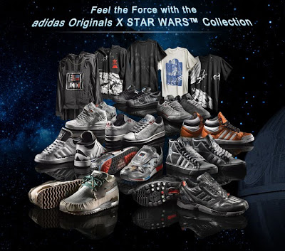 Adidas X Star Wars collection...to be Sunday!!!