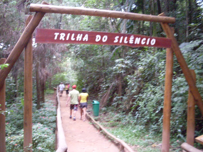 trilha do silêncio.