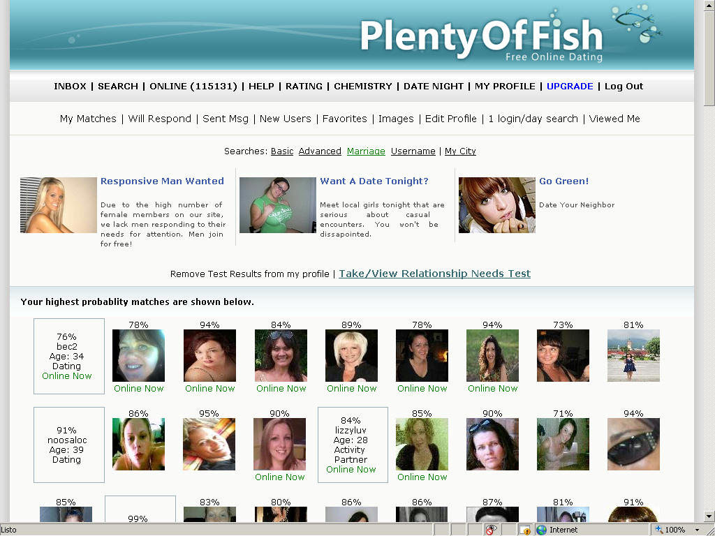 Plenty Of Fish Free Online D…