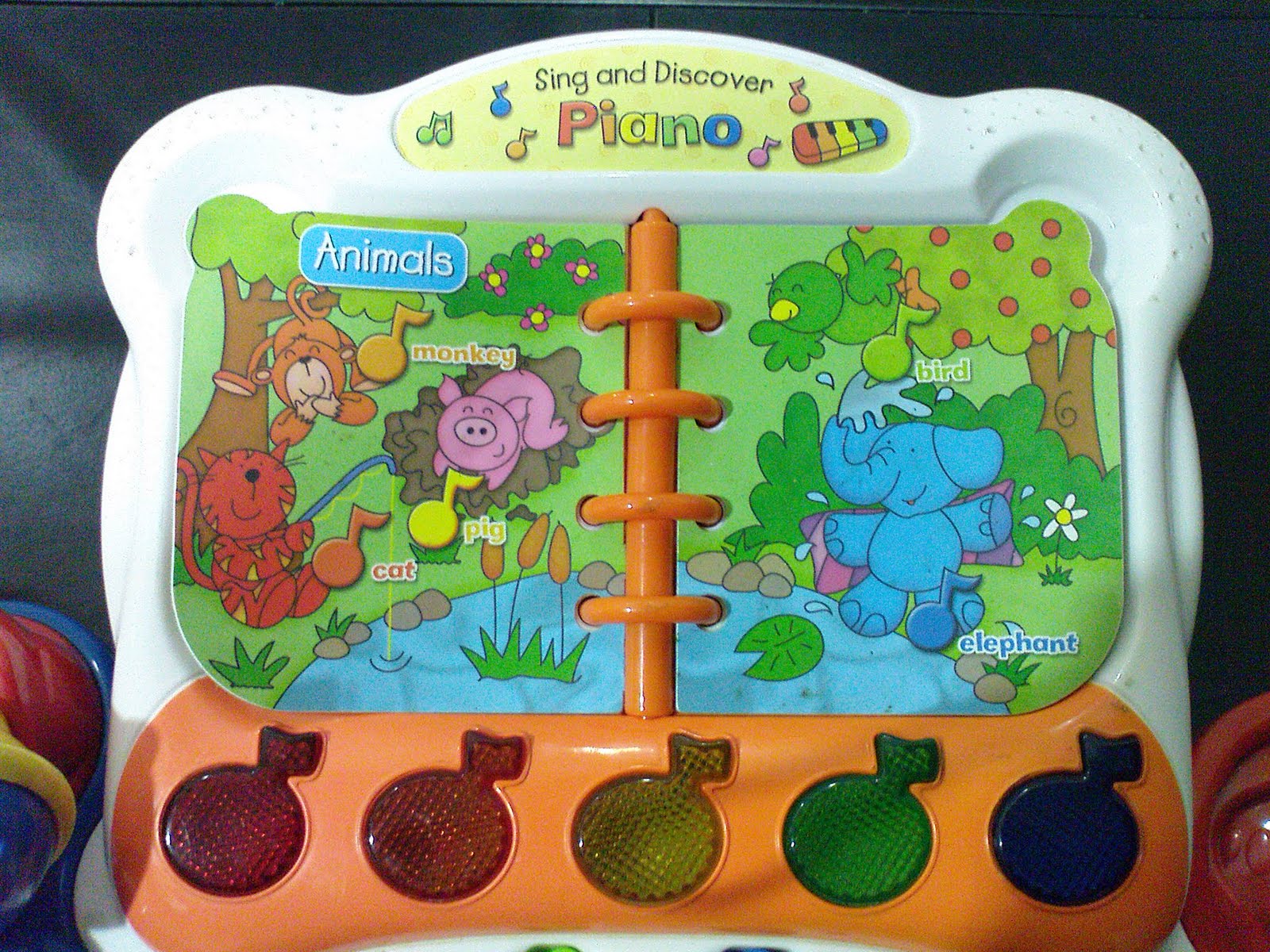 The Pinky Shop: Vtech Sing & Discover Piano