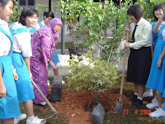 Tanam pokok Hari Koperasi Oleh pengetua