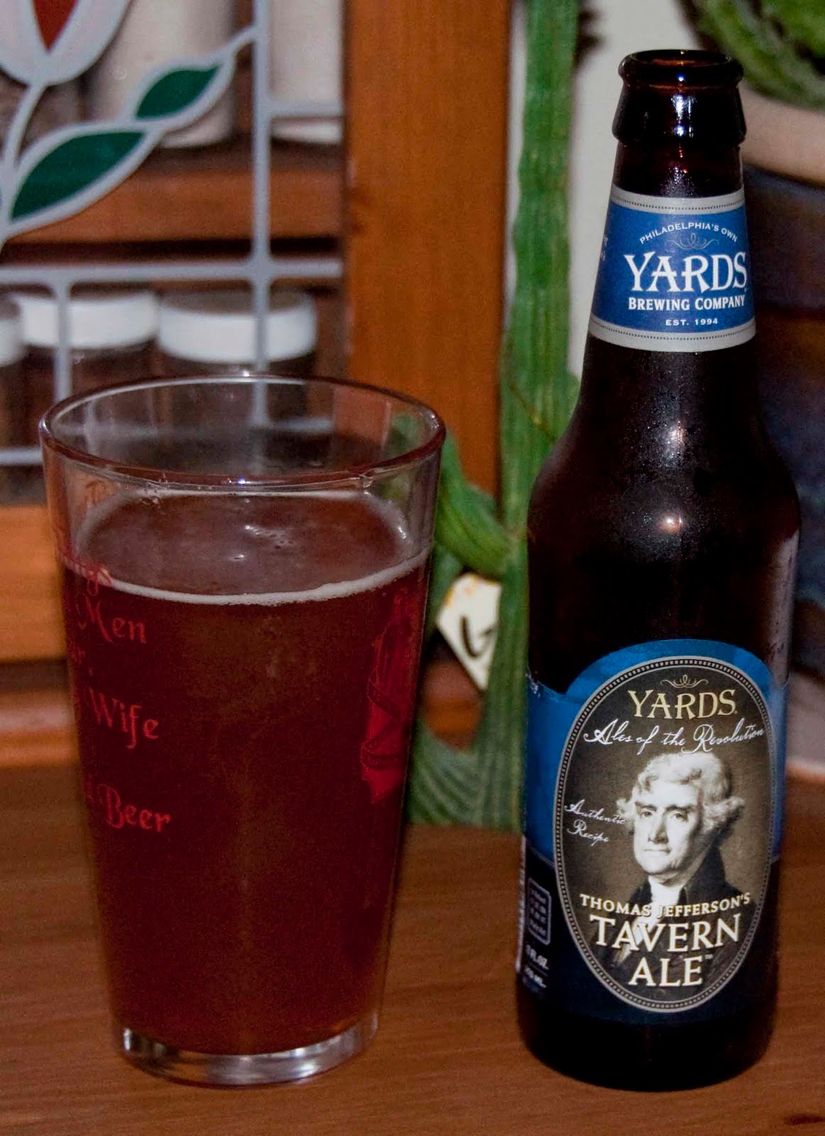 Duper's Brew Review: Yards - Thomas Jefferson's Tavern Ale