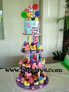 Candyland Birthday Cake on Cakelava  Candy Land Cake