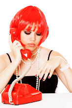 Luana at the red phone 2