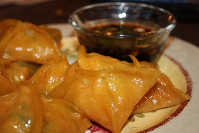 Veggie Potstickers with Soy Dipping Sauce
