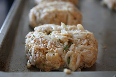 Garlicky Crab Cakes