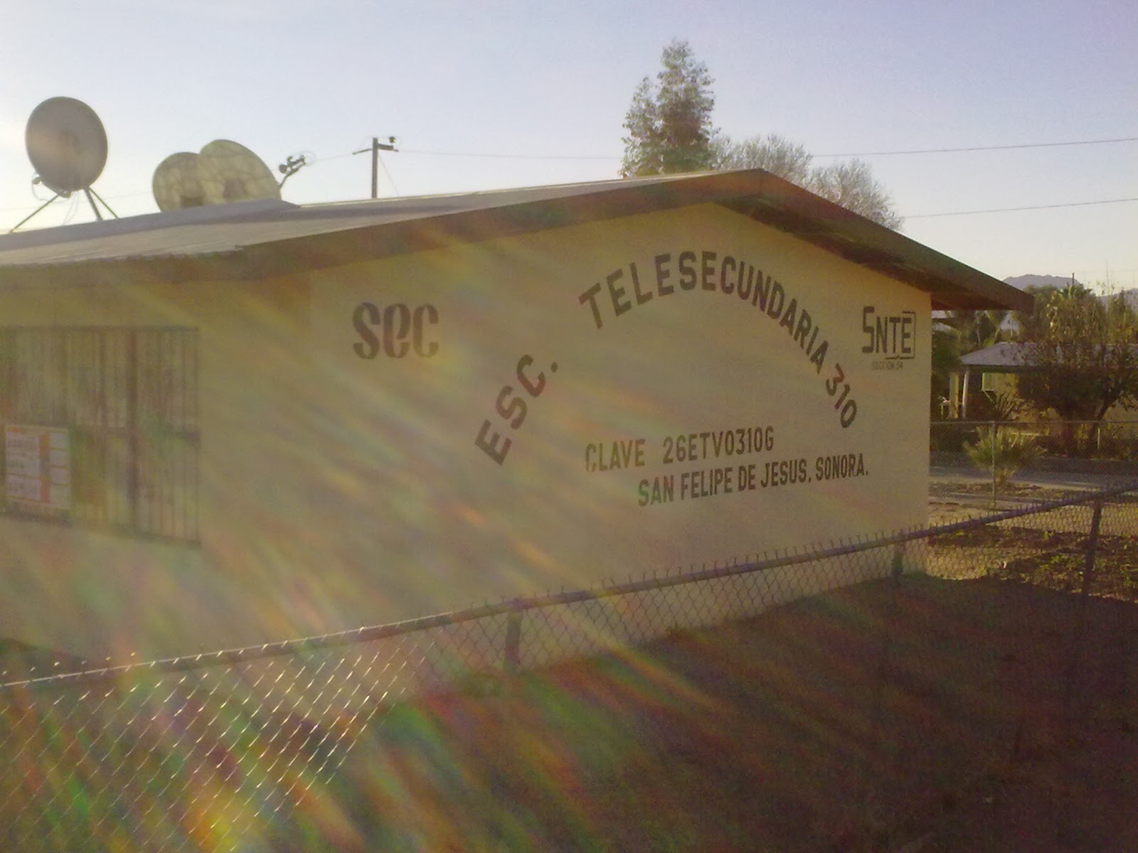 TELESECUNDARIA 310 SAN FELIPE DE JESÚS, SONORA TELESECUNDARIA 310 SAN FELIPE DE JESÚS, SONORA