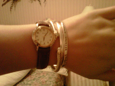 bracelet and watch style