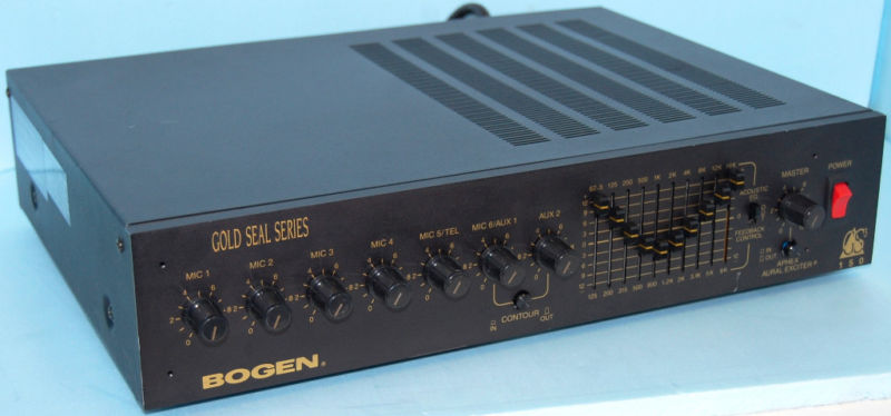Rewind Audio: BOGEN GS 150 Gold Series Aphex Aural Exc Amplifier AMP