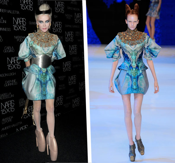 MADAM AE. ARCHITECTURALLY FOOT FORM FROM ALEXANDER McQUEEN. Will the