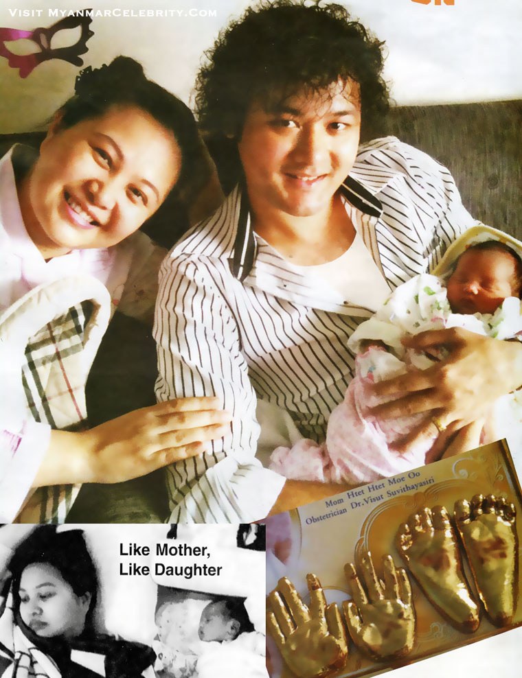 Celebrity Family: Htet Htet Moe Oo's Lovely Family Photo