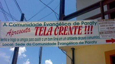 tela+crente Tela crente