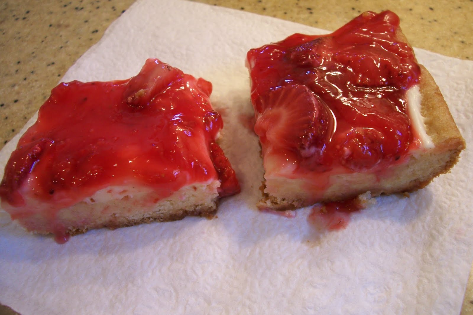 Recipe Keeper Strawberries and Cream Dessert Squares